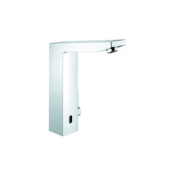 Eurocube E Infra-red electronic basin mixer 1/2" with mixing device and adjustable temperature limiter | Wash basin taps | GROHE