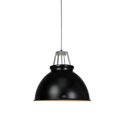 Titan Size 3 Pendant Light, Black/White Interior | Suspended lights | Original BTC