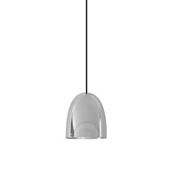 Stanley Small Pendant Light, Polished Nickel Plated