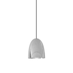 Stanley Large Pendant Light, Polished Nickel Plated