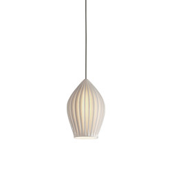 Fin Large Pendant, Grey Braided Cable | Suspended lights | Original BTC
