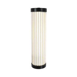 Pillar LED wall light, 60/15cm, Weathered Brass | Wandleuchten | Original BTC