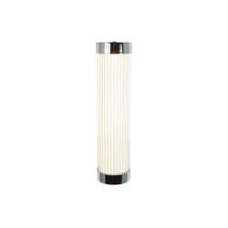 Pillar LED wall light, 40/10cm, Chrome Plated