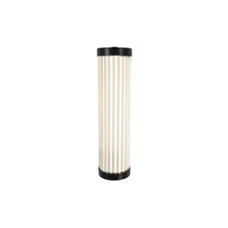 Pillar LED wall light, 27/7cm, Weathered Brass | Wall lights | Original BTC