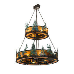 Tall Pines Two Tier Chandel-Air™ | Chandeliers | 2nd Ave Lighting