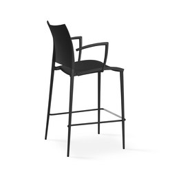 Sand | barstool with armrests | Bar stools | Desalto