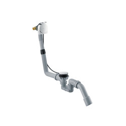 hansgrohe Complete set with Exafill S bath filler finish set and waste and overflow set for standard bath tubs | Bathroom taps accessories | Hansgrohe