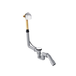 hansgrohe Complete set with Exafill bath filler finish set and waste and overflow set for standard bath tubs | Bathroom taps | Hansgrohe