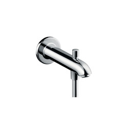 hansgrohe Bath spout E with diverter valve 228 mm | Bath taps | Hansgrohe