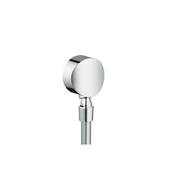 hansgrohe Fixfit S wall outlet with non-return valve and pivot joint | Bathroom taps accessories | Hansgrohe