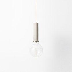 Collect - Pendant - High - Light Grey | Suspended lights | ferm LIVING