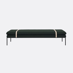 Turn Daybed - Fiord - Solid Dark Green | Day beds / Lounger | ferm LIVING