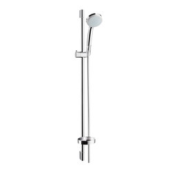 hansgrohe Croma 100 Vario hand shower/ Unica'C wall bar 0.90 m set | Shower controls | Hansgrohe