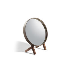 Ren table mirror | Living room / Office accessories | Poltrona Frau