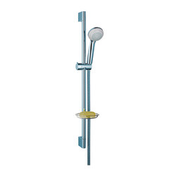 hansgrohe Crometta 85 Variojet Handbrause/ Unica'Crometta Brausestange 0,65 m Set | Shower controls | Hansgrohe