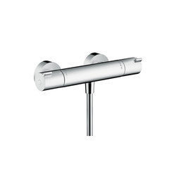 hansgrohe Ecostat 1001 CL thermostatic shower mixer for exposed installation |  | Hansgrohe