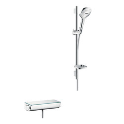hansgrohe Ecostat Select Combi Set 0.65 m with Raindance Select E 120 3jet hand shower |  | Hansgrohe
