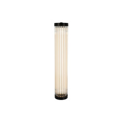 Pillar LED wall light, 40/7cm, Weathered Brass | Wall lights | Original BTC