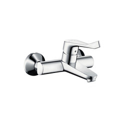 hansgrohe Focus Single lever basin mixer for exposed installation with extra long handle | Wash basin taps | Hansgrohe
