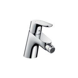 hansgrohe Focus Single lever bidet mixer with push-open waste set |  | Hansgrohe