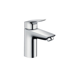 hansgrohe Logis Mezclador monomando de lavabo 100 sin vaciador automático | Grifería para lavabos | Hansgrohe