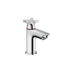 hansgrohe Logis Classic Pillar tap 70 without waste set "Hot" | Wash basin taps | Hansgrohe