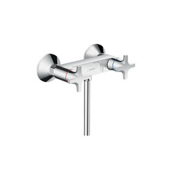 hansgrohe Logis Classic 2-handle shower mixer for exposed installation | Shower controls | Hansgrohe
