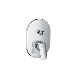 hansgrohe Logis Single lever bath mixer for concealed installation | Bath taps | Hansgrohe