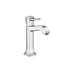 hansgrohe Metropol Classic Single lever basin mixer 160 with lever handle, with pop-up waste set for washbowls |  | Hansgrohe