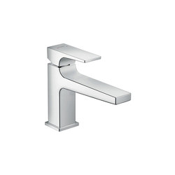 hansgrohe Metropol Single lever basin mixer 100 with lever handle and push-open waste set | Wash basin taps | Hansgrohe