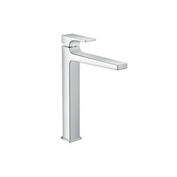 hansgrohe Metropol Single lever basin mixer 260 with lever handle and push-open waste set for washbowls | Wash basin taps | Hansgrohe