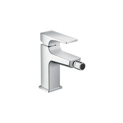 hansgrohe Metropol Single lever bidet mixer with lever handle and push-open waste set | Bathroom taps | Hansgrohe