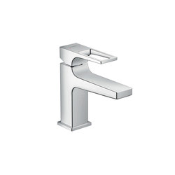 hansgrohe Metropol Single lever basin mixer 100 with loop handle and push-open waste set for hand washbasins | Wash basin taps | Hansgrohe