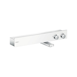 hansgrohe ShowerTablet 600 thermostatic bath mixer for exposed installation | Bath taps | Hansgrohe