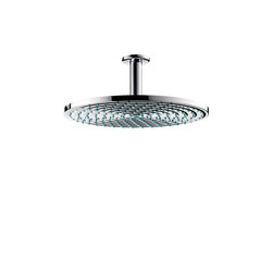 hansgrohe Raindance S 300 Air 1jet Kopfbrause mit Deckenanschluss 100 mm EcoSmart 9 l/ min | Duscharmaturen | Hansgrohe