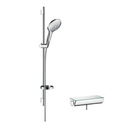 hansgrohe Ecostat Select Combi Set 0.90 m with Raindance Select S 150 3jet hand shower | Duscharmaturen | Hansgrohe