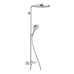hansgrohe Raindance Select S 300 2jet Showerpipe termostato ducha visto Ecostat Comfort | Grifería para duchas | Hansgrohe
