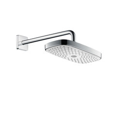 hansgrohe Raindance Select E 300 2jet overhead shower with shower arm 390 mm | Shower controls | Hansgrohe