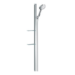 hansgrohe Raindance Select S 120 3jet / Unica' E wall bar 1.50 m set | Shower controls | Hansgrohe