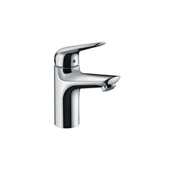 hansgrohe Novus Single lever basin mixer 100 CoolStart with push-open waste set | Wash basin taps | Hansgrohe