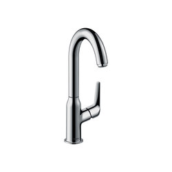 hansgrohe Novus Single lever basin mixer 240 with swivel spout with 120° range and pop-up waste set | Robinetterie pour lavabo | Hansgrohe