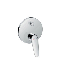 hansgrohe Novus Single lever bath mixer for concealed installation with security combination