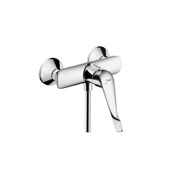 hansgrohe Novus Single lever shower mixer for exposed installation with extra long handle | Bath taps | Hansgrohe