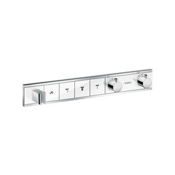 hansgrohe RainSelect Finish set for concealed installation for 4 functions | Shower controls | Hansgrohe