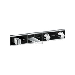 hansgrohe RainSelect Finish set for concealed installation for 2 functions bath tub | Shower controls | Hansgrohe