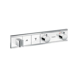 hansgrohe RainSelect Finish set for concealed installation for 2 functions | Shower controls | Hansgrohe