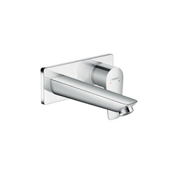 hansgrohe Talis E Single lever basin mixer for concealed installation with spout 165 mm wall-mounted | Wash basin taps | Hansgrohe