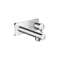 hansgrohe Talis S Single lever basin mixer for concealed installation with spout 165 mm wall-mounted | Wash basin taps | Hansgrohe