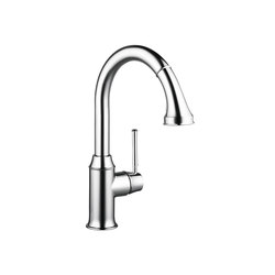 hansgrohe Talis Classic Single lever kitchen mixer with pull-out spray | Kitchen taps | Hansgrohe