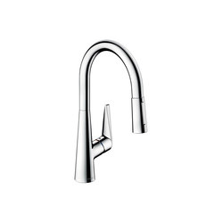 hansgrohe Talis S Single lever kitchen mixer 200 with pull-out spray | Kitchen taps | Hansgrohe